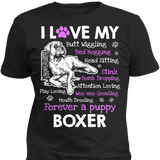 I Love My Boxer Tees