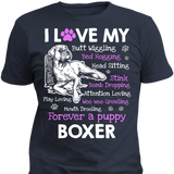 I Love My Boxer Tees