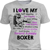 I Love My Boxer Tees