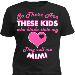 They Stole My Heart - T-shirts - Personalized