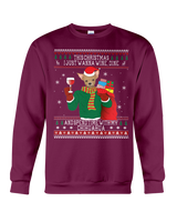 Chihuahua - Wine Lovers Ugly Christmas Sweaters