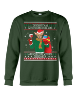 Chihuahua - Wine Lovers Ugly Christmas Sweaters
