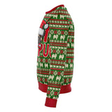 Ugly Christmas sweatshirt for pug lovers