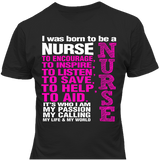 Born To Be a Nurse - T Shirt