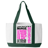 Born To Be a Nurse - Tote Bags