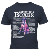 Anatomy Of a Boxer - T-shirts