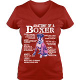 Anatomy Of a Boxer - T-shirts