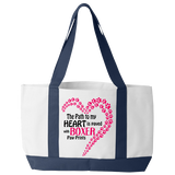 Paved with Boxer Paw Prints - Tote Bags
