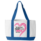 Paved with Boxer Paw Prints - Tote Bags