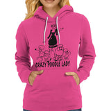 Crazy Poodle Lady T-shirts