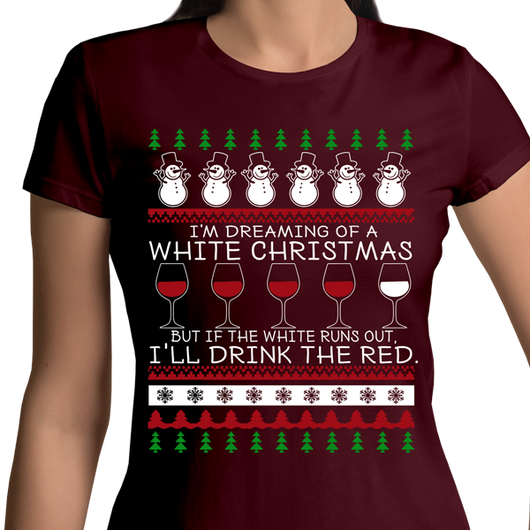 Wine - Ugly Christmas Tees