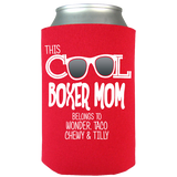 Cool Boxer Mom - Koozies Personalized
