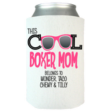 Cool Boxer Mom - Koozies Personalized