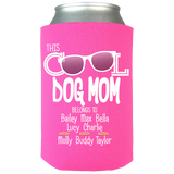 Cool Dog Mom - Koozies Personalized
