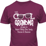 This Cool Grandma T-shirt Personalized