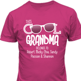 This Cool Grandma T-shirt Personalized