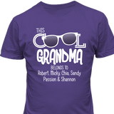 This Cool Grandma T-shirt Personalized