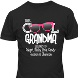 This Cool Grandma T-shirt Personalized