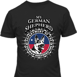 German Shepherd Dog T-shirt - My Homeland Security