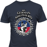 German Shepherd Dog T-shirt - My Homeland Security