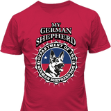 German Shepherd Dog T-shirt - My Homeland Security