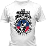 German Shepherd Dog T-shirt - My Homeland Security