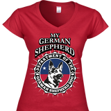 German Shepherd Dog T-shirt - My Homeland Security