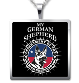 German Shepherd Dog Necklace - My Homeland Security
