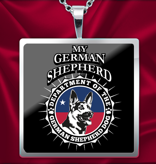 German Shepherd Dog Necklace - My Homeland Security