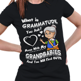 Grammatude Grandma T-shirts