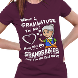 Grammatude Grandma T-shirts