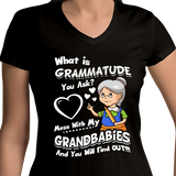 Grammatude Grandma T-shirts