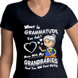 Grammatude Grandma T-shirts