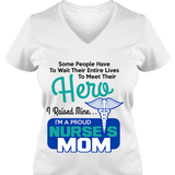 Proud Nurse Mom - T Shirt