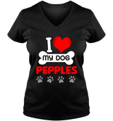 I Love My Dog - T-shirt - Personalized