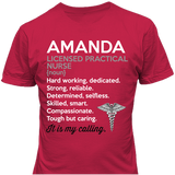Licensed Practical Nurse - It's My Calling T-shirts Personalized