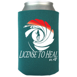 License to Heal - Funny Nurse - Can Koozie