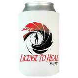 License to Heal - Funny Nurse - Can Koozie