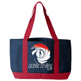 License to Heal - Funny Nurse Tote Bag