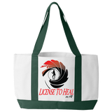 License to Heal - Funny Nurse Tote Bag