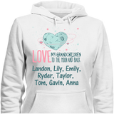 Moon and Back Grankids - Personalized T Shirt
