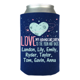 Moon and Back Grankids - Koozies Personalized