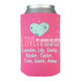 Moon and Back Grankids - Koozies Personalized