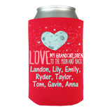 Moon and Back Grankids - Koozies Personalized