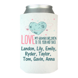 Moon and Back Grankids - Koozies Personalized
