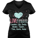 Moon and Back Grankids - Personalized T Shirt