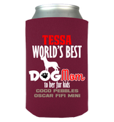 World's Best Dog Mom - Koozies Personalized