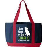 My Dog and 3 Other People - Tote Bag Personalized