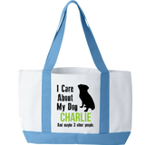 My Dog and 3 Other People - Tote Bag Personalized