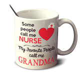 Some People Call Me Nurse - Mug - Personalized